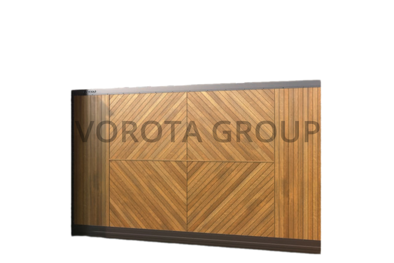 Автоматические откатные ворота Doorhan для коттеджа 2300x2000